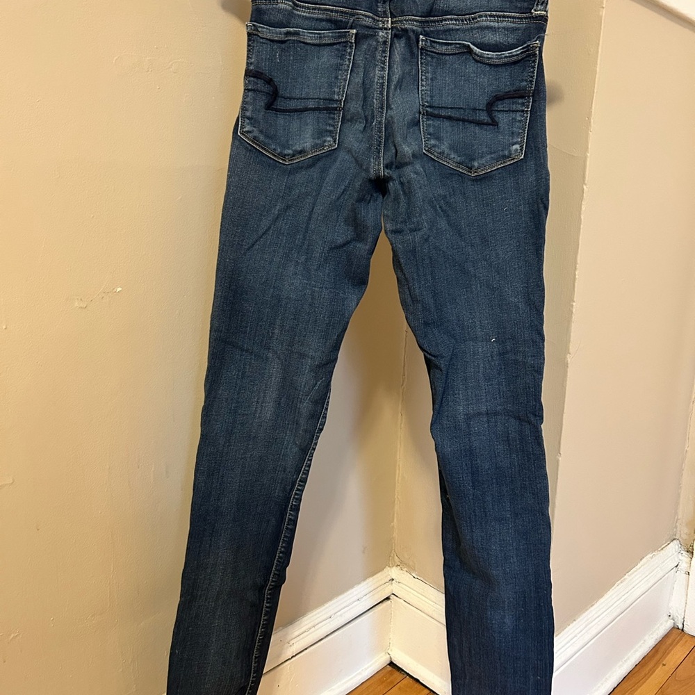 American Eagle women’s size 6 X-Long skinny jeans - Picture 1 of 4